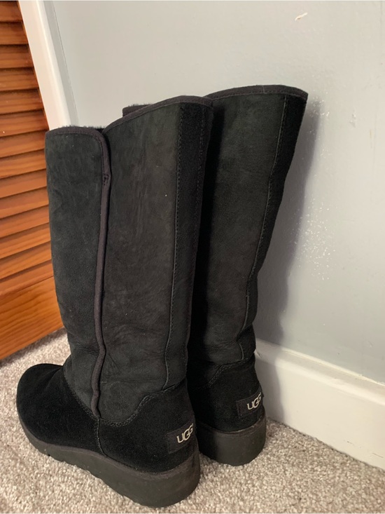 UGG Shoes - UGG Tall Black Kara Boots